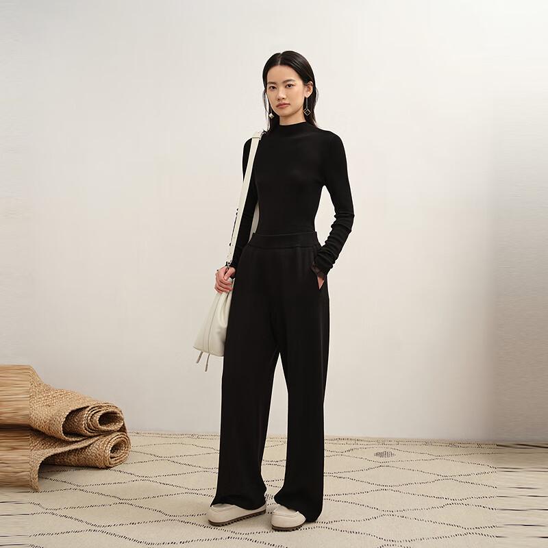 LESS 2025 Winter Straight-Leg Wool Trousers