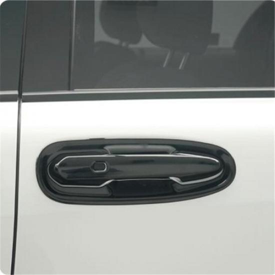 Glossy Black 4X Exterior Door Handle Cover Trim For Toyota Sienna 2021 2022 2023