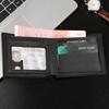 Men's Business Ostrich Pattern Wallet Urban Personalized Multi Functional Large Capacity Horizontal Short Style