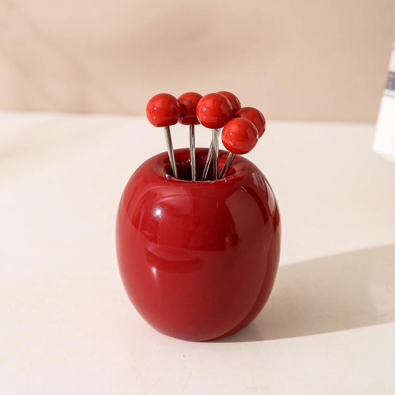 Luxury Stainless Steel Fruit Fork Set Home Dessert Fork Cute Fruit Fork Kitchen Table Tableware Home Decoration Accessories