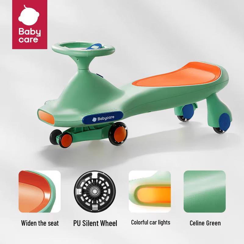 Babycare Anti-Rollover Music Wiggle Car
