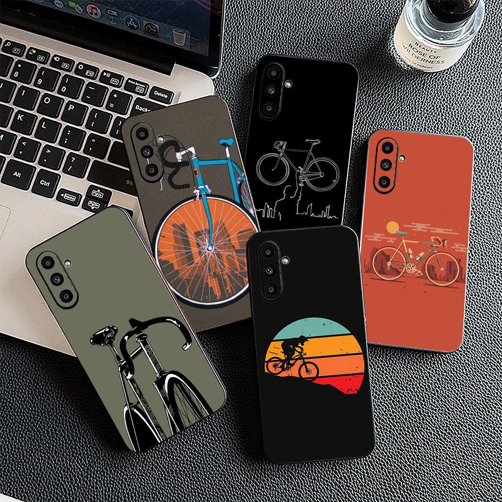 Mountain Bike Cycling Art Silicone Phone Cover for Xiaomi Redmi 15 15C A4 A5 9A 9C NFC Note 9 8 9T 8T Soft Case