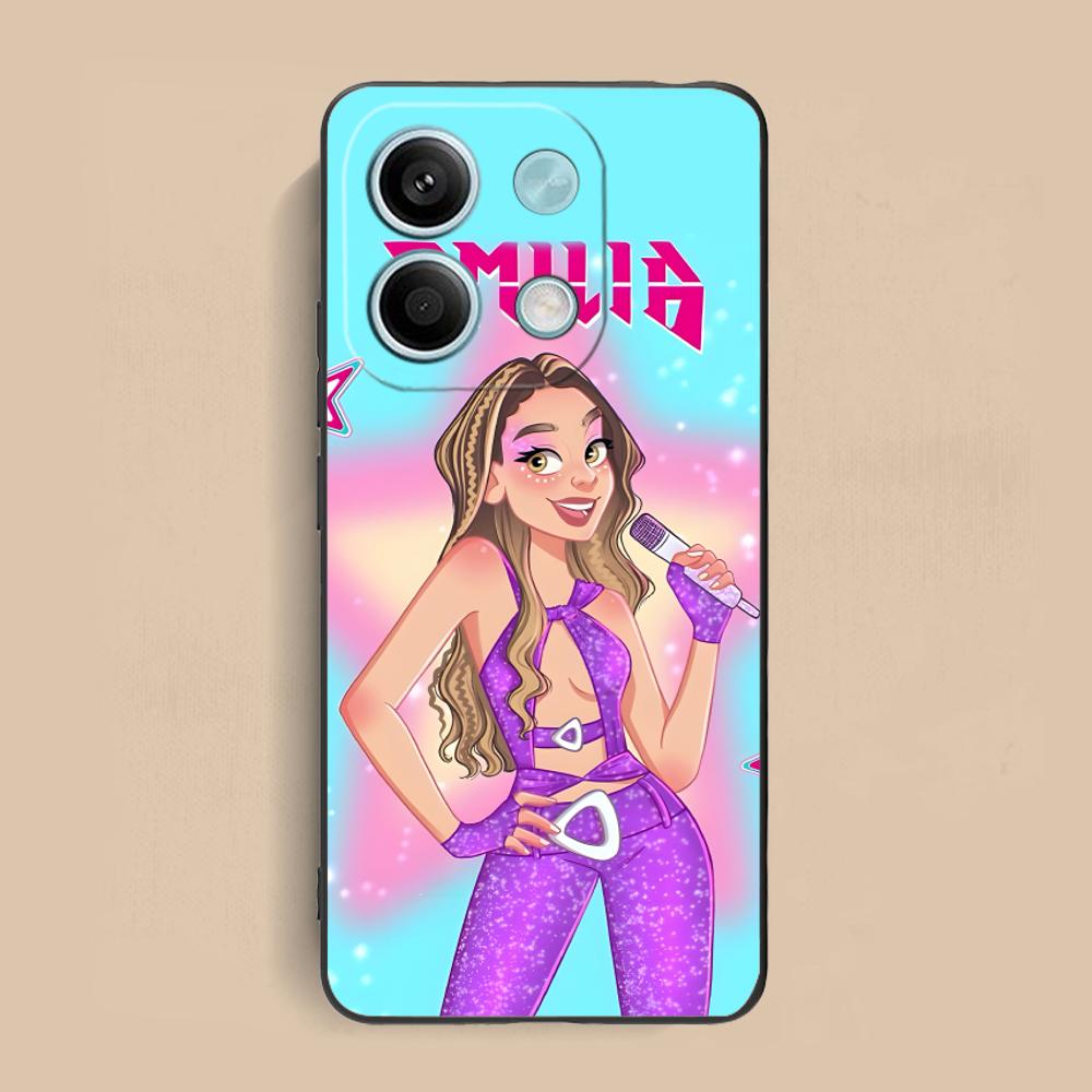 

Emilia Cute Mernes Phone Case for Xiaomi Redmi Note 14 13 12 11 A5 3 2 1 Pro Plus 4G 5G Colour Printing Cover Luxury Pretty Redmi Note 14 Pro 5G (Global)