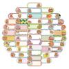 10/30/60pcs Cute Capybara Series Name Label Stickers Decals DIY Stationery Laptop Luggage Notebook Funny Decoration Sticker Pack