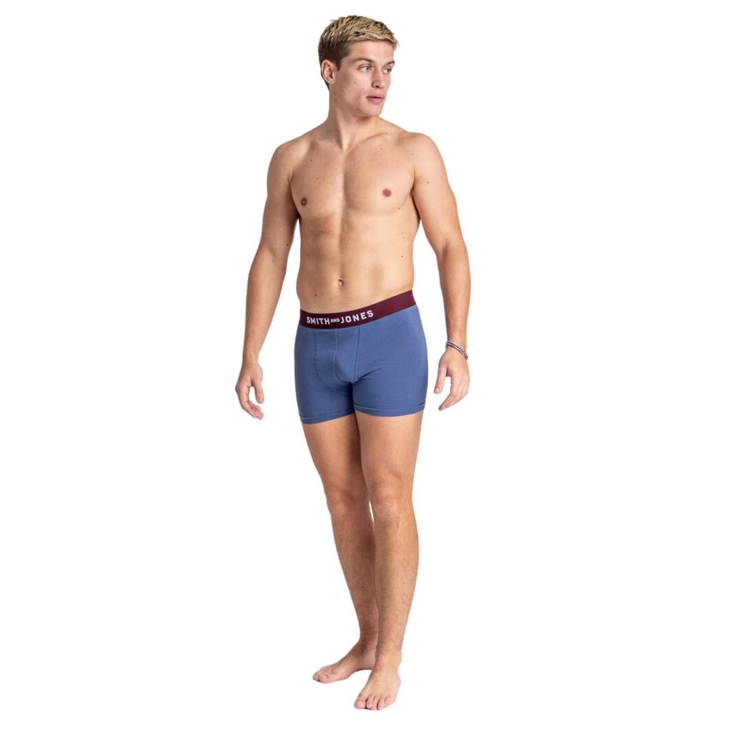 Smith & Jones Mens Aziel Assorted Designs Boxer Shorts (Pack of 7)