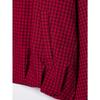 Women Long Sleeve Stand Collar Plaid Pilot Jacket