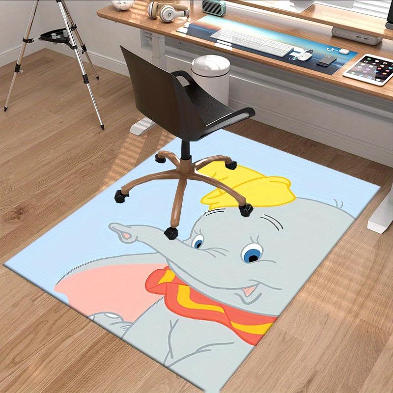1pc, Dumbo Elephant Rug - Cute Cartoon Home Decor, Office Carpet, Chair Cover, Outdoor Mat, Gift for FriendsP168