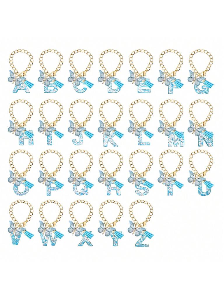 8-teiliges Tassenzubehör-Set für Stanley Cup 30oz 40oz, A-Z Initialen Dekorationen, inklusive Silikon-Strohhalmkappe, Aufkleber