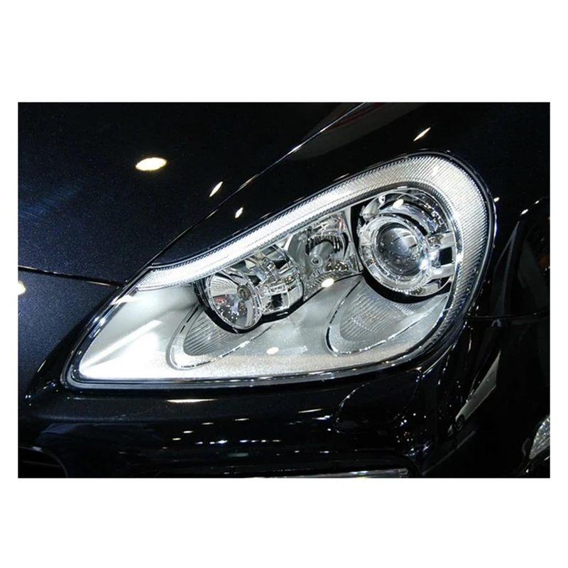 1PCS Front Headlamp Cover Headlight Shell Transparent Lampshade Lens For Porsche Cayenne 2007 2008 2009 2010 Headlamp Shell