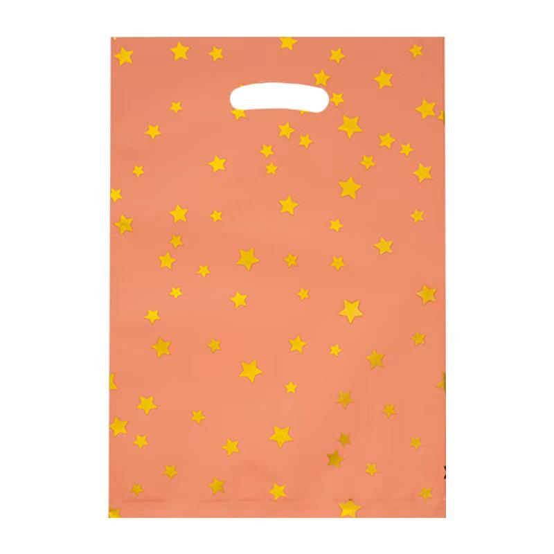 Pentagram Solid Color Gift Bags for Weddings, Birthdays, and Parties