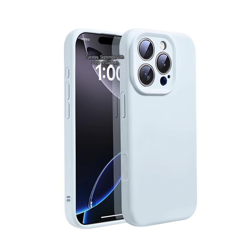 

ALittleFlower Upgraded AI Button Magnetic Liquid Silicone Case for iPhone 16 Series iPhone 16 Pro Max