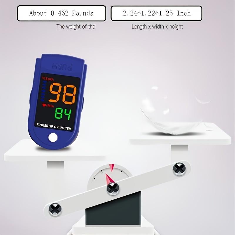 Pulsoximeter, blodsyremätare med pletysmograf och perfusionsindex, bärbar OLED-färgskärm