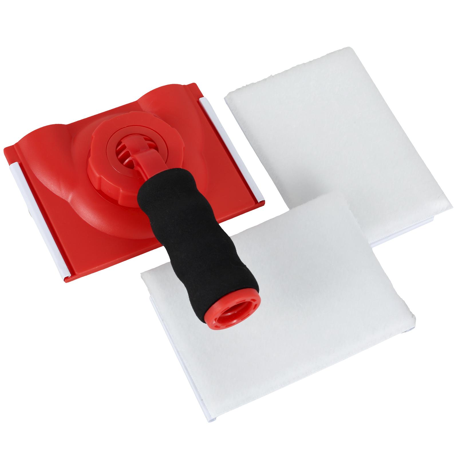 

Кромкорез для краски Пластиковый триммер для краски Кромкорез для краски с вращающейся ручкой Регулируемый Угол стены Потолки Пад Малярный аппликатор Инструмент