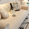 Nordic Crystal Velvet Sofa Cushion Four All Seasons Universal And New Product Sofa Cushion Cream Texture Anti Slip Cover Towel