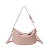 Autumn small fresh simple foreign style solid color handbag bag temperament casual messenger women's bag tide