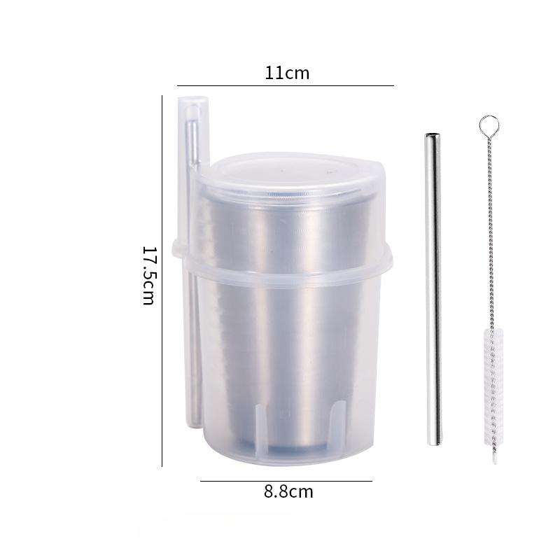 

304 нержавеющая сталь быстрозамороженный пивной стакан для воды однослойный стакан для холодных напитков металлический стакан удобный стакан 17.5*11*11.8