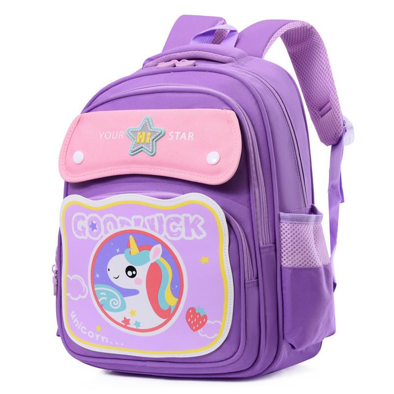 2024 New Cartoon Backpack For Girls Boys In Grade 1-2 Stylish Kids School Bag
