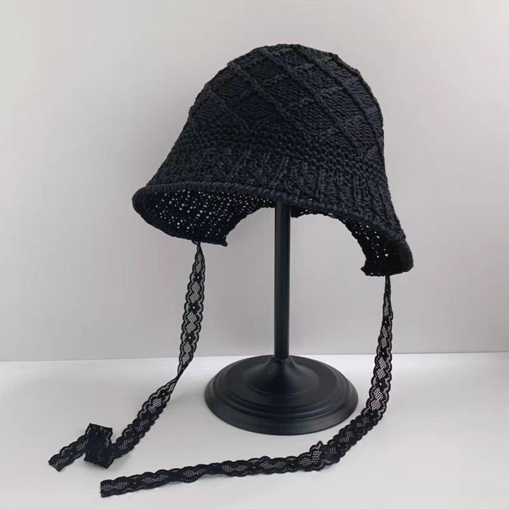 Lace Sunscreen Hat Anti-UV Beach Hat New Visor Cap  Summer
