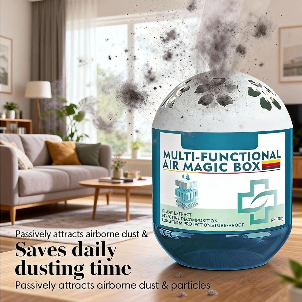 Neue Multifunktionale Staubentfernungs-Zauberbox Automatisch Ohne Strom Geräuschlose Luft-Zauberbox Langlebige Staubfangbox