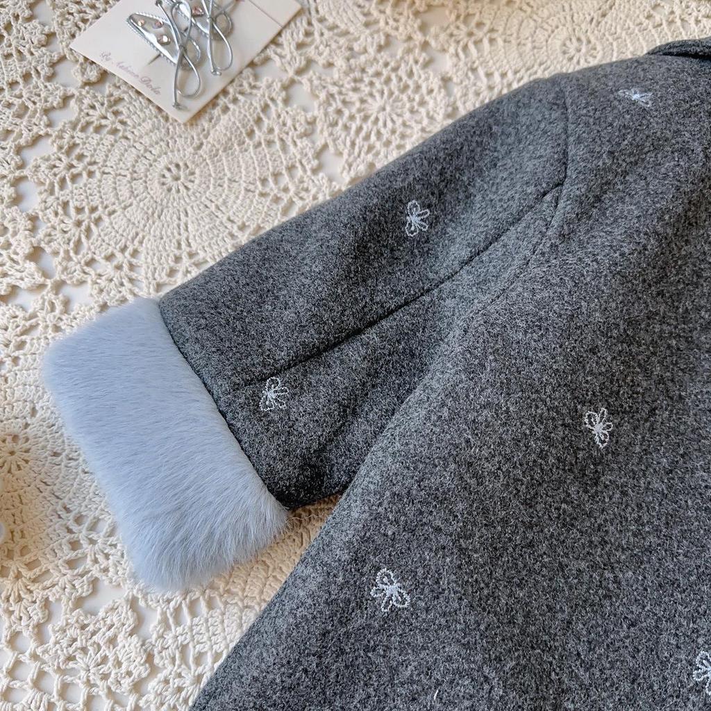 Girls' Korean-Style Winter Coat: New Arrival Thickened Warm Cotton Padded Jacket BWB078