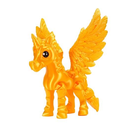 3D Printed Horse Ornament Articulated Horse Winged Unicorn Toy Flexible Animal Fidget Toy with Movable Joints for Home Office Stress Relief Desktop