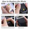 Tondeuse pour Chien et Chat Animaux Professionnelle Electrique Silencieuse Sans Fil Rechargeable Tondeuse a Chien Poil Laineux - OR