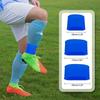 1 Pair Anti-Slip Tape Shin Pads Band Practical Soccer Shin Guard Strap Silicone Shin Pad Holder for Adults Man and Women