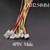 10PCS  Micro JST XH 2.54 2P 3P 4P 5P 6PIN Male Female Plug Connector 2.54mm Pitch With Wire Cable Battery Charging Cable