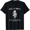 Hell Is Empty Shakespeare Goblincore Fairy Goth Grunge Snake T-Shirt