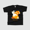 Women's T-Shirt Warm Bunny Graphic Short Sleeve Round Neck Trendy 2023 Fast Shipping