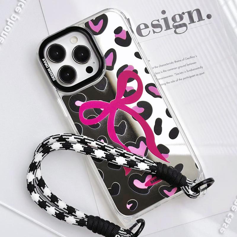 

Чехол Zhitai для iPhone 15 Pro Max с зеркалом и ремешком для Apple 16 Pro и 14, подходит для женщин iPhone 13 Pro Max