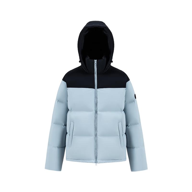 Mei Li Cheng Couple Goose Down Jacket with Detachable Hood