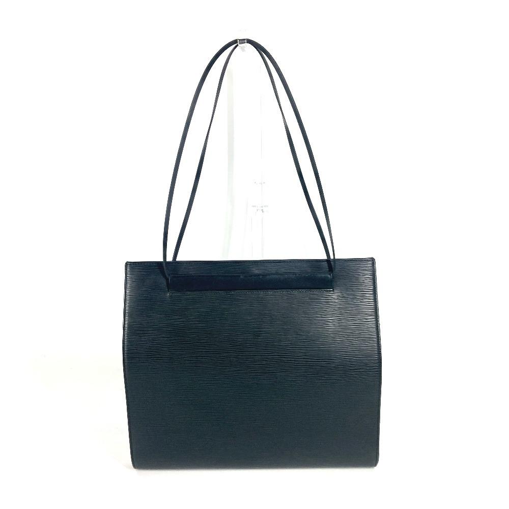 Louis Vuitton M52462 Epi Saint Tropez Shoulder Bag Tote Bag Leather Noir Black
