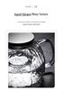 Qinghuan Large Capacity Japanese Glass Teapot with High Temperature Resistance and Thickened Tea Infuser Set