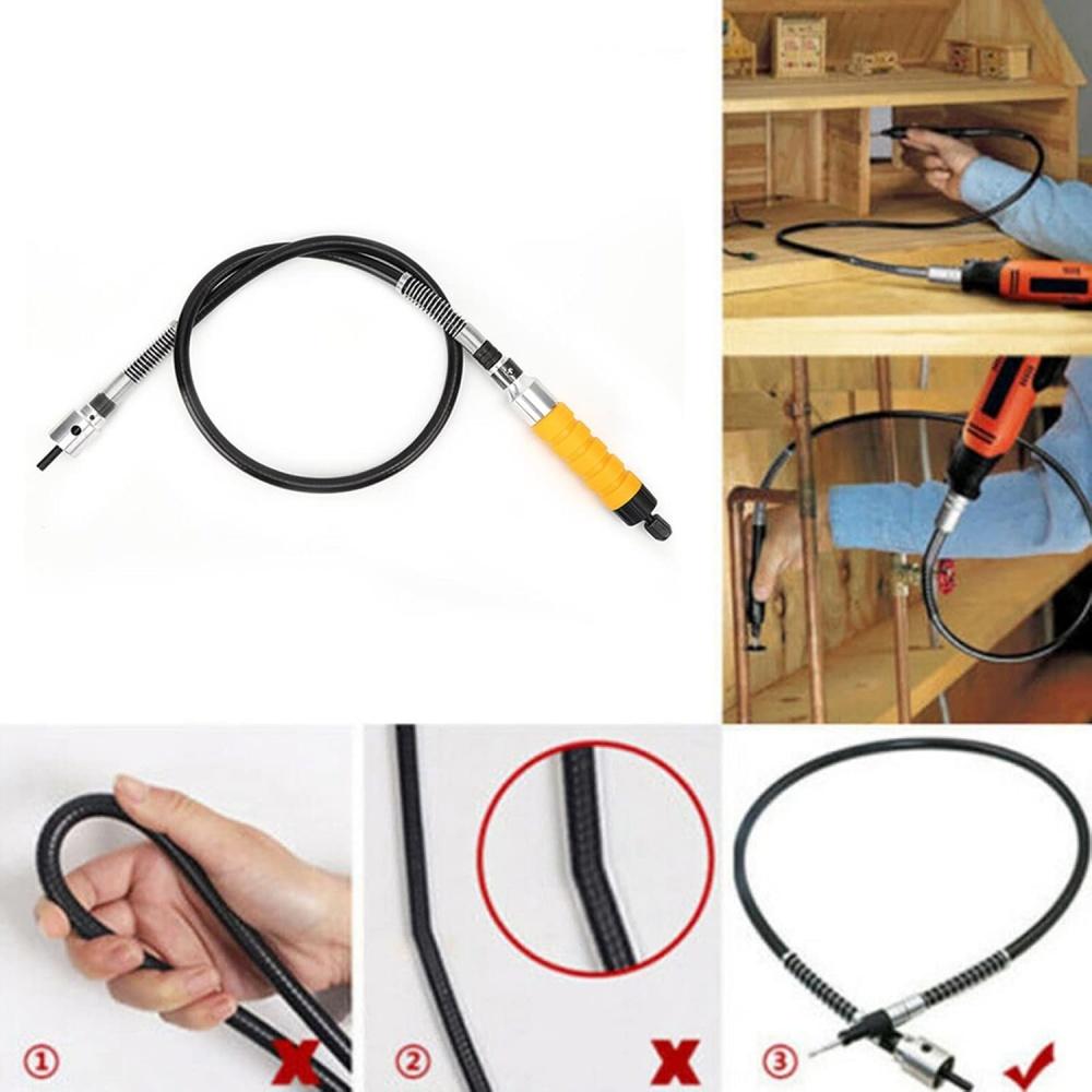 Elektryczny Zestaw Dłut Rzeźbiarskich do Drewna z Kluczem 5 Ostrzy do 12 000 obr./min Stal Nierdzewna i Guma