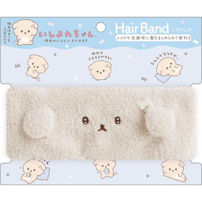 San-X Ishiyowa-chan "Ishiyowa-chan Who Can't Resist Temptation" Hairband CM59501 H9xW25.5xD4.5cm