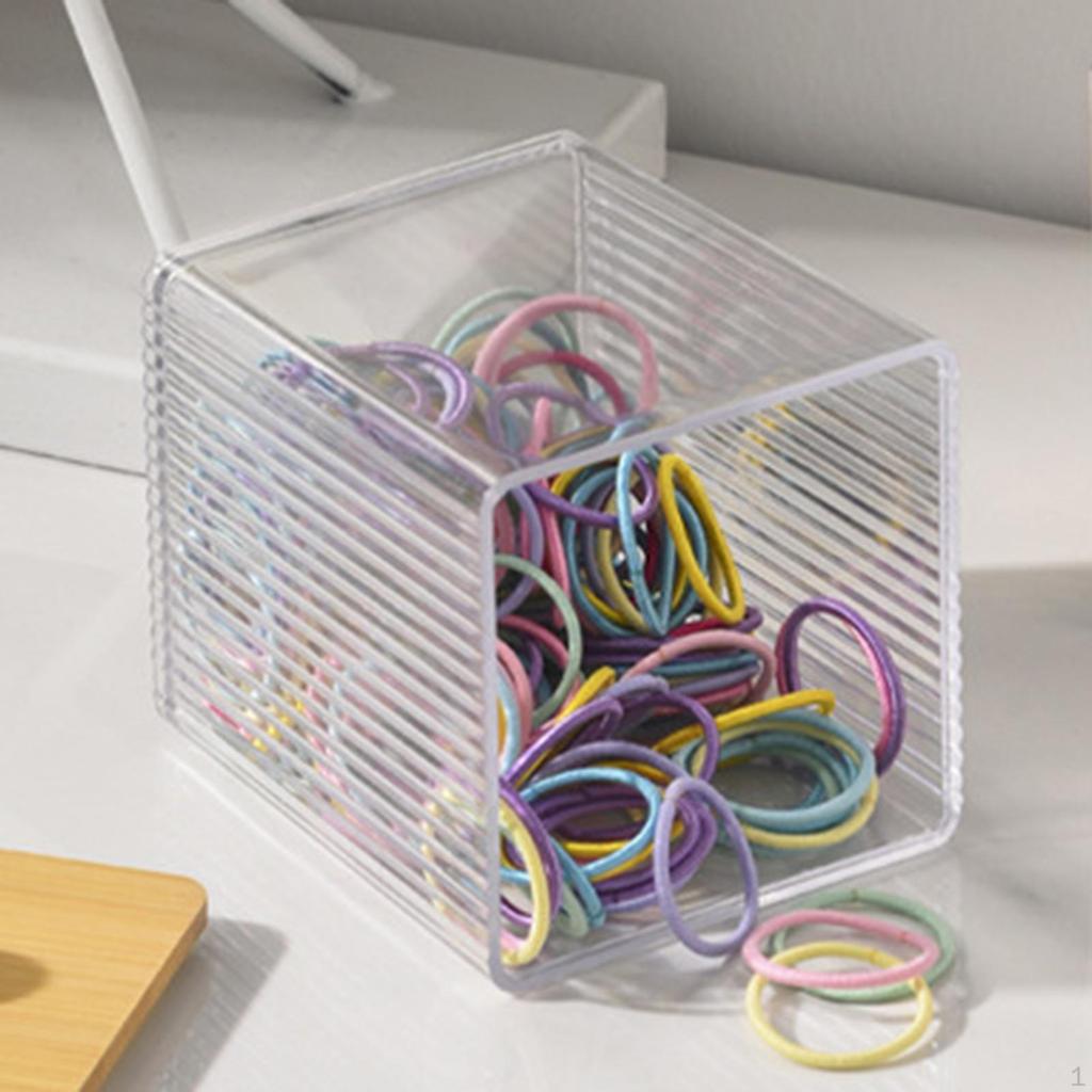 Cotton Pad Container Makeup Swab Ball Holder Jar Dustproof Qtip Dispenser for