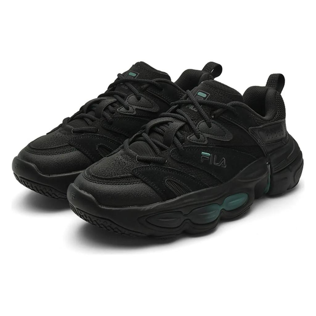 FILA ET Adventure Shoes Cushioning Abrasion Resistant Coverage Lightweight Low top Casual Shoes Men's Black (Unisex) Casual Shoes