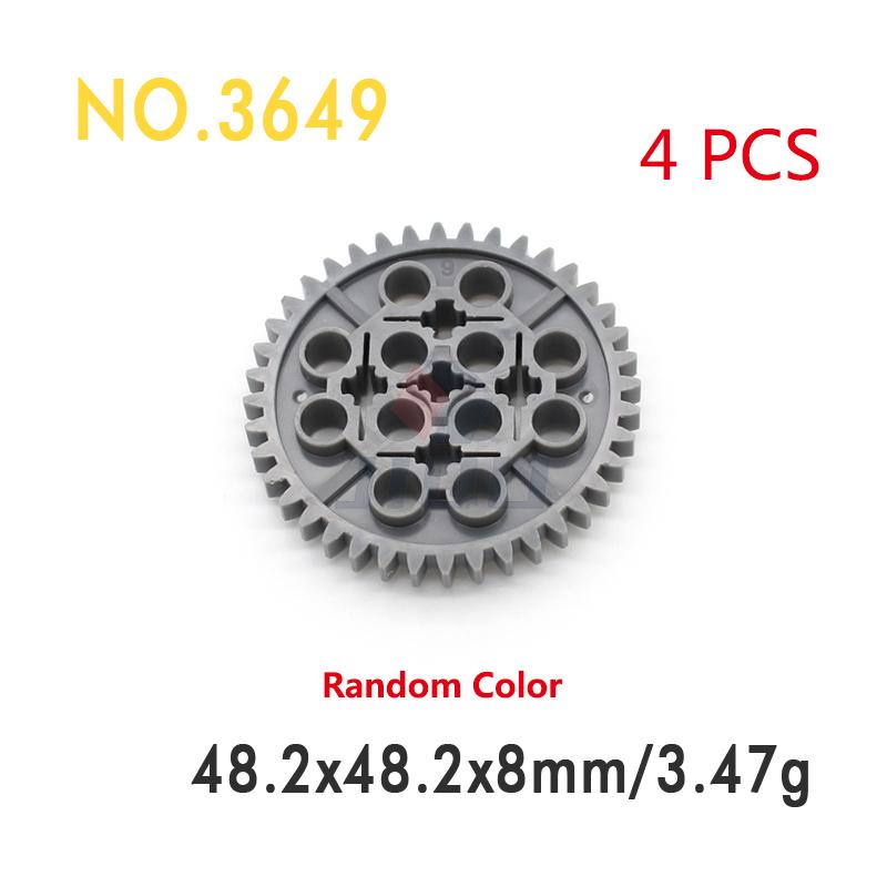 MOC Bricks Technical Gear Series Worm Rack Box Differential Compatible All Brand Car ModelBuilding Blocks Bulk Replace Parts Toy