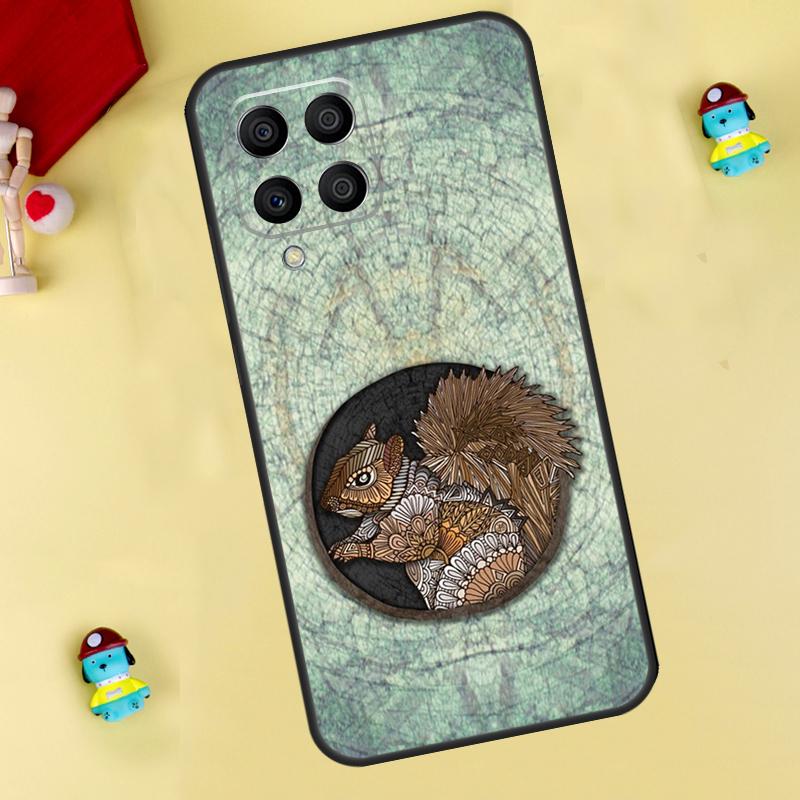 Squirrel Cute Animals Case For Samsung Galaxy M55 M14 M34 M54 M32 M52 M15 M11 M12 M13 M06 M16 M36 M56 M31 M53 M35