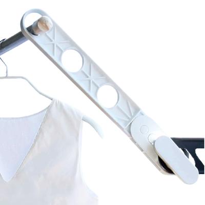 Clothes Drying Rack, Clothesline Holder, Balcony Drying Rack, Clothesline Height Adjustment, Extension Bar, Prevents Clothes from Getting Dirty, Incre