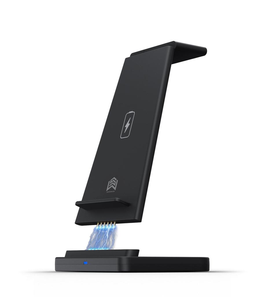 3 In 1 Multifunction Folding Wireless Charger  for Iphone Samsung Smartphone Wireless Charging Stand For Airpods and Iwatch