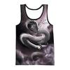 Dragon 3D Print Tank Tops Men's Fashion Streetwear Oversized Sleeveless Tank Top Bodybuilding Fitness Gym Male Vest Man Clothing