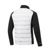 Li-Ning Running Series Spliced Stand-Up Collar Zipper Versatile Cotton Jacket Men jackets AJMW063-2