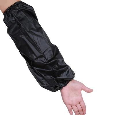 1Pair PVC Commercial Arm Sleeves Covers Waterproof Oilproof Protective Arm Oversleeves with Elastic Cuffs for Women Men