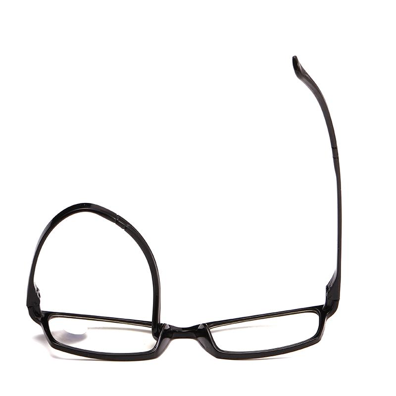 XB8011 1pc True TR Material Squared Frame Blue Light Blocking Presbyopia Unisex Corrective Eyeglasses Reading Glasses