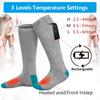 Unisex Beheizte Strümpfe Elektrische Thermostrümpfe Wiederaufladbare Heizstrümpfe