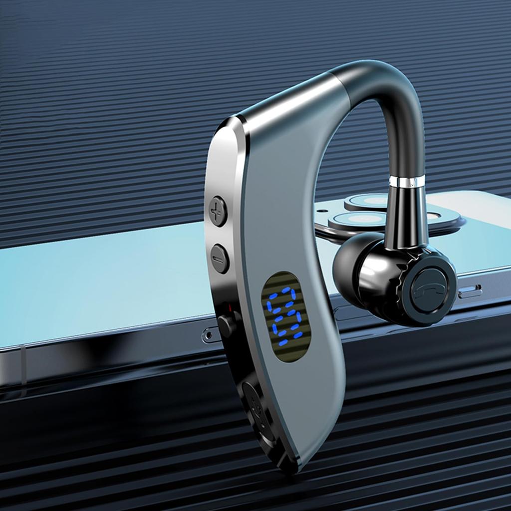 Bluetooth Single Bluetooth Single Fast IPX6 Single LED Battery Level Physical Automatic Instant Wireless Bluetooth Headset for and Compatible with