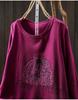 2026 Autumn Women's Pumpkin Print Knit Sweater: Age-Reducing Versatile Round Neck, Long Sleeve Top