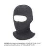 Mehrfarbige Thermomaske Einfarbige Gestrickte Vollgesichtsmaske Outdoor-Aktivitäten